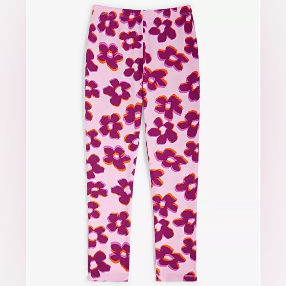Epic Threads Pink Floral Kids Leggings